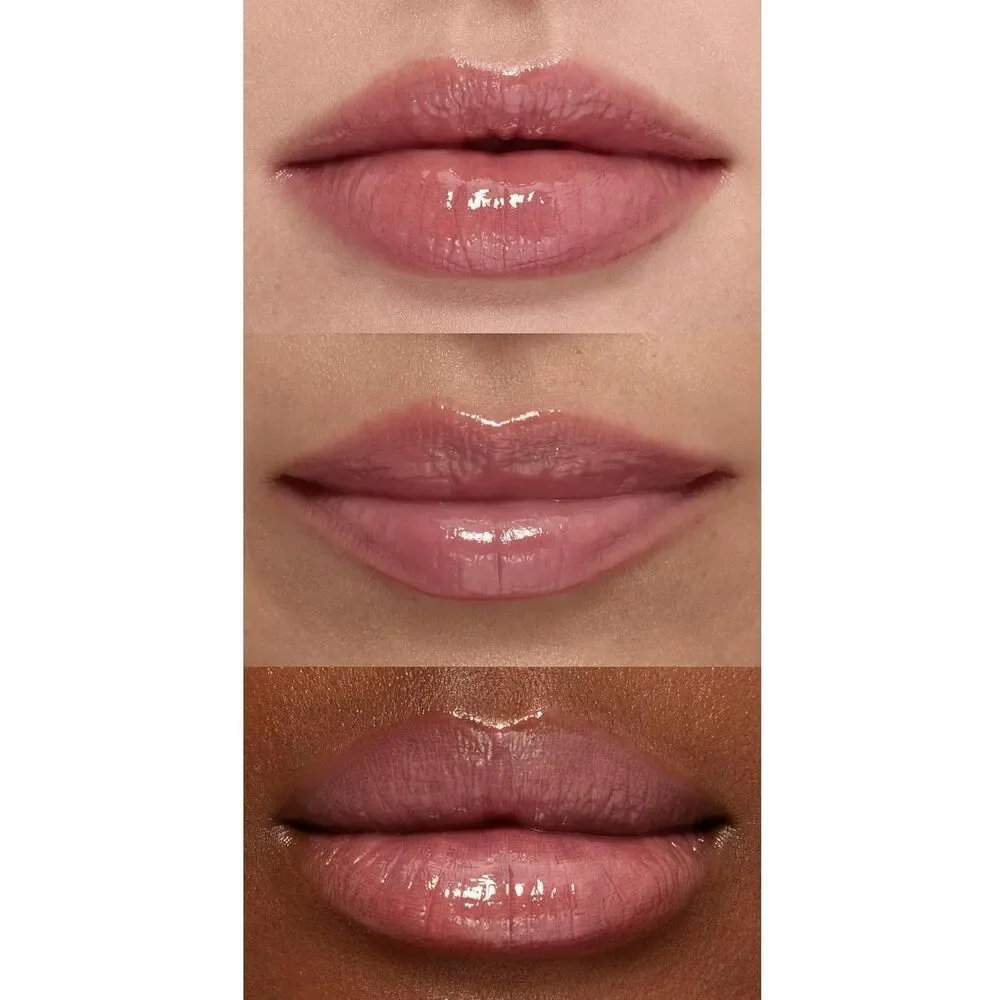 e.l.f. Sun Boss Gloss SPF 25 Pigmented Lip Gloss Blush Much A High-Shine 0.13oz